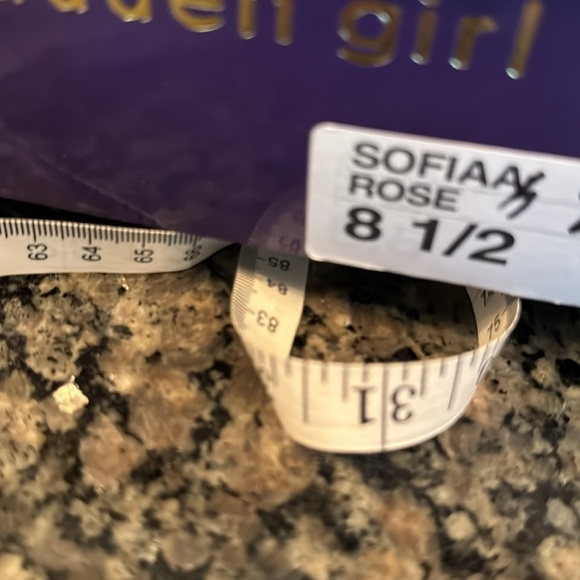 Madden girl Sofia Rose suede platform heelNIB 8.5 - Picture 10 of 11